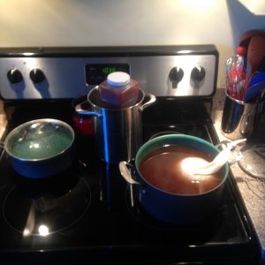 Steeping Specilty Grains in Smaller Pot