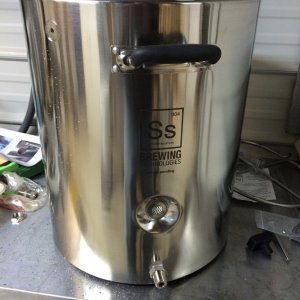 The replacement for the cooler mash tun