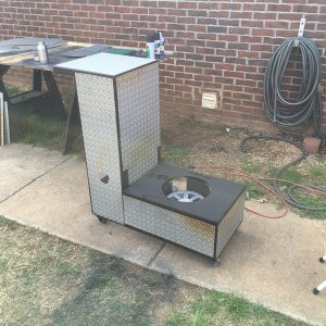 New Kettle RIms cart/stand