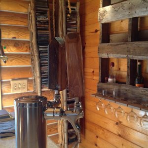 Homemade Beer taps