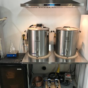 Electric C-HERMS two vessel rig