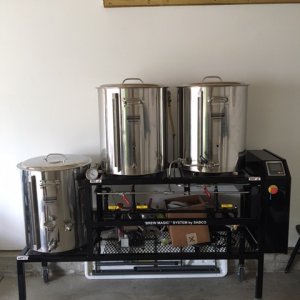 Modified 1bbl Sabco System with 1bbl SsBrewtech Fermenters