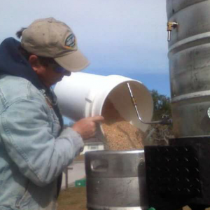 mashing in