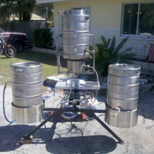 First brew on the Tuttle Desgned by Jay Lesher