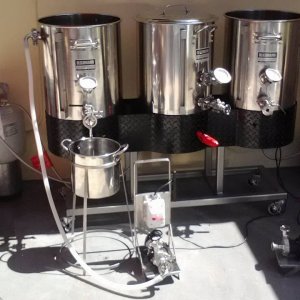 The Brew Gun Brewery Designed and built by Jay Lesher.