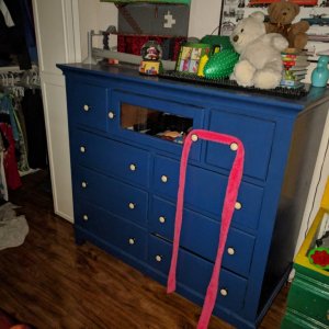 restored chest of drawers