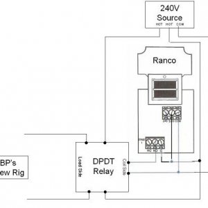 120VACcontrolofa240VACDPDTrelay